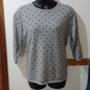 Cute Karen Scott Lightweight Sweater Elbow Sleeve